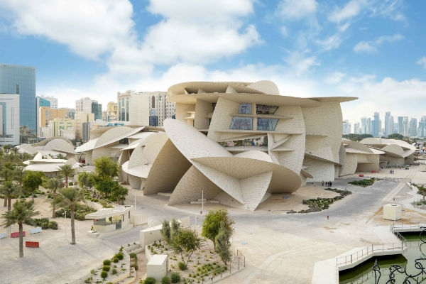현대건설이 완공, 개관한 카타르 국립박물관 전경.     사진제공=현대건설