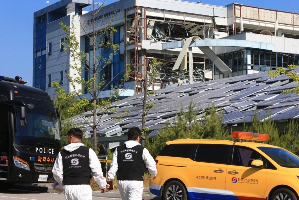 강원 강릉시 대전동 강릉과학산업단지에 있는 회사 사무실에서 화재가 났다.