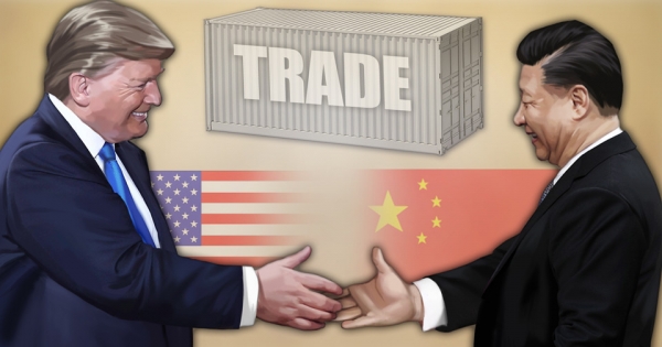 지난 고위급 미중 무역협상에서 '스몰 딜'에 합의해 1단계 합의가 이뤄졌다.(사진=연합뉴스 제공)