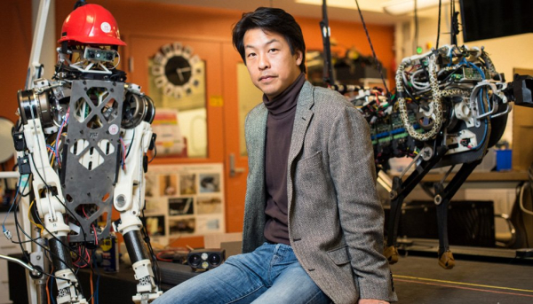 MIT 기계공학과 김상배 교수가 개발한 4족 보행로봇 '미니 치타'가 넥슨컴퓨터박물관에서 공개된다 (사진=NXC 제공)