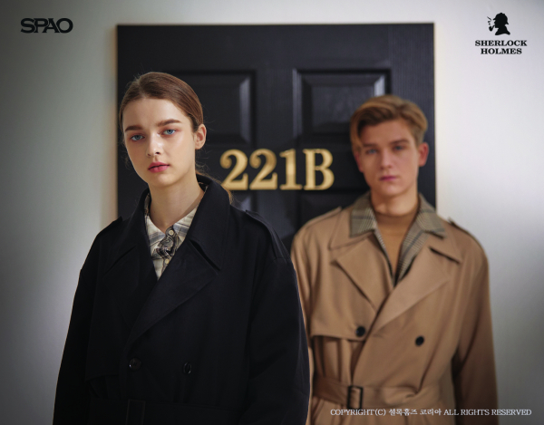 스파오의 셜록홈즈 탐정 컬렉션(사진=이랜드월드)