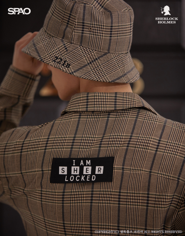 영국풍의 체크 패턴과 컬러감이 더해져 디테일을 살린 셜록 컬렉션(사진=이랜드월드)