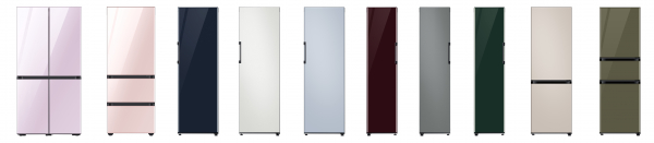 삼성전자의 2020년형 비스포크(BESPOKE) 냉장고 제품. 사진=삼성전자