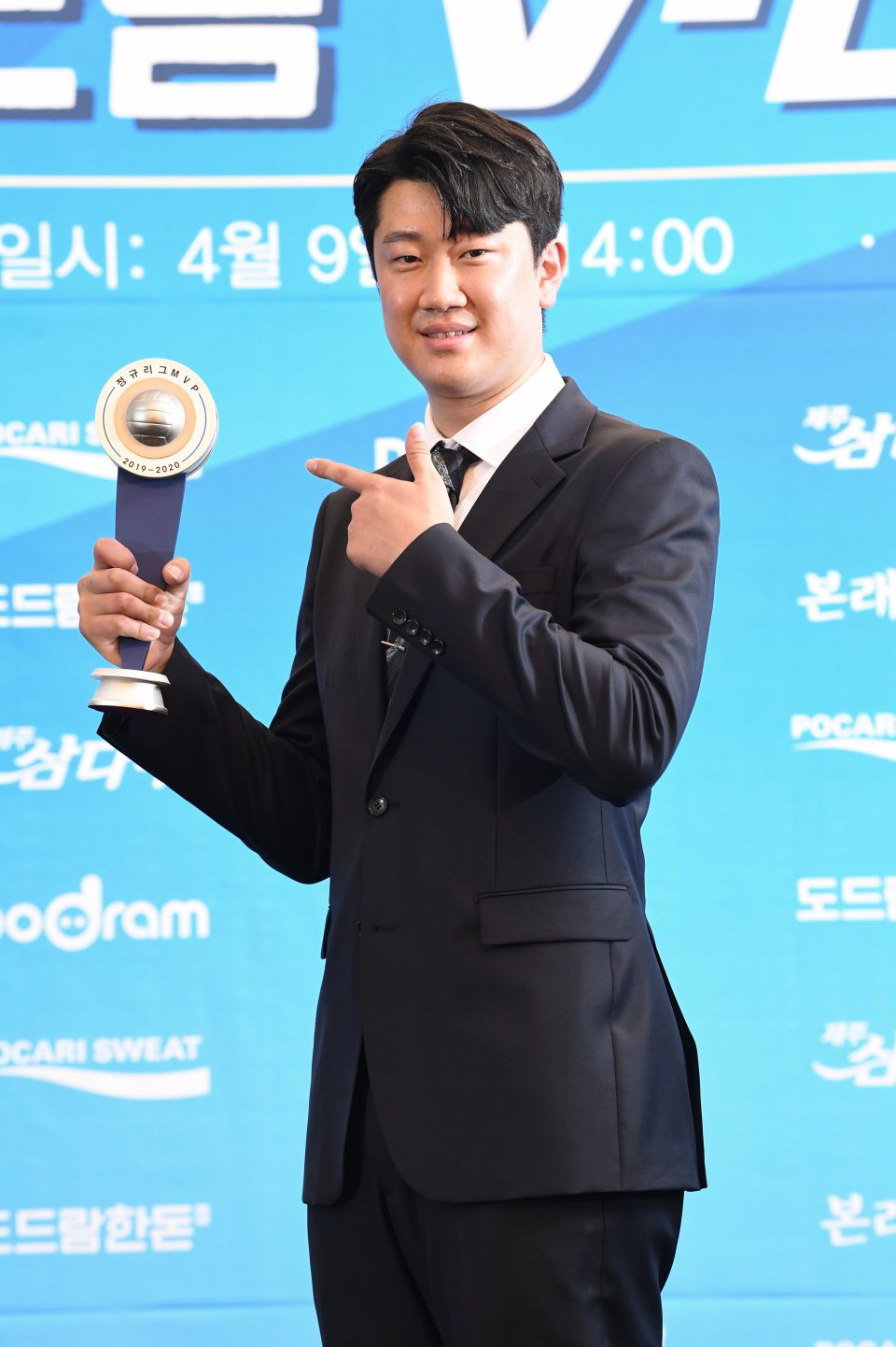 2019-2020 V리그 남자부 MVP 나경복. 사진=한국배구연맹