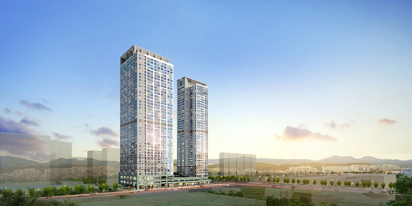 힐스테이트 하버하우스 스테이’ 투시도