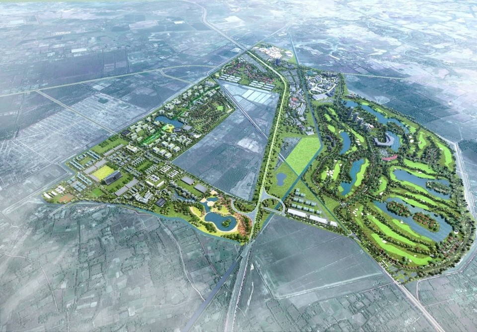 포스코건설이 추진중인 미얀마 '에코그린시티' 조감도. 사진=포스코건설