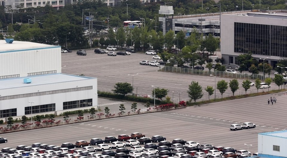 기아차 광주 2공장. 연합뉴스