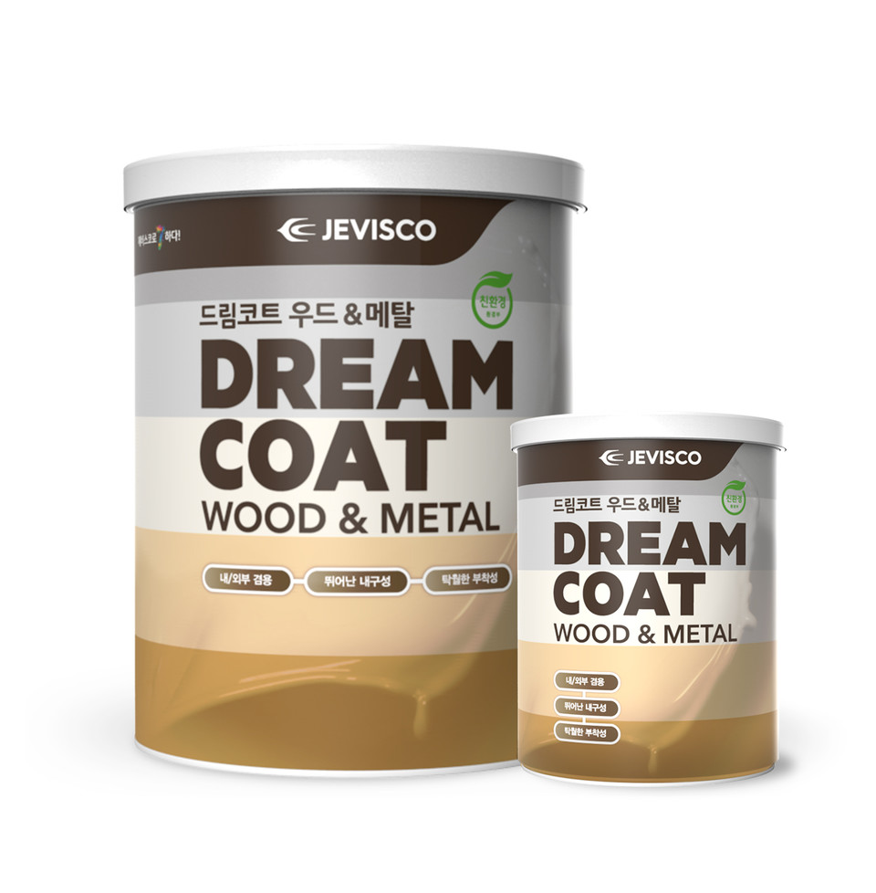 강남제비스코 친환경 페인트  ‘드림코트 우드&메탈’