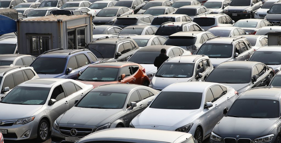 장안평 중고차 매매단지. 사진 연합뉴스
