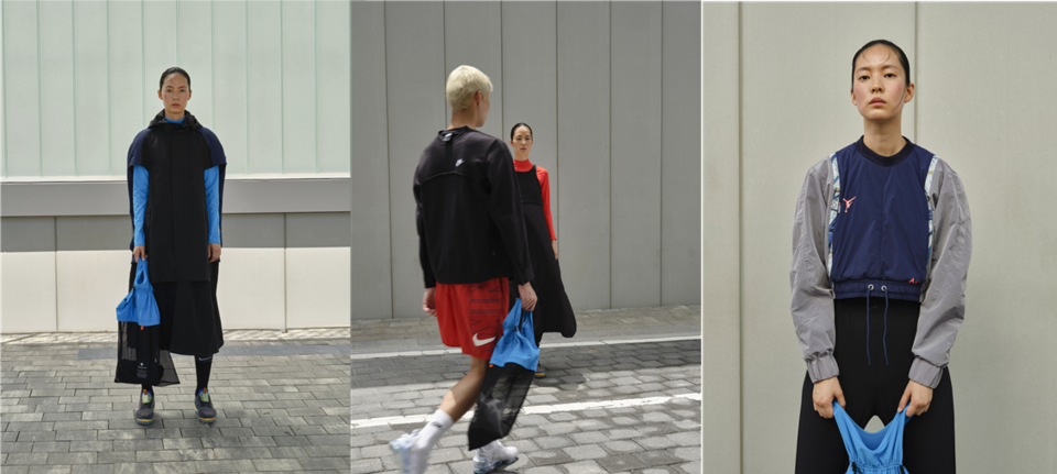 RE;CODE by NIKE 제품은 모두 특별 한정판으로 가격대는 의류는 9만9천원~49만원, 액세서리는 1만9천원에서 10만9천원이며 이번 시즌에만 판매된다. 사진=코오롱FnC