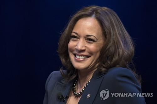 미 민주당 부통령 후보 낙점받은 카멀라 해리스 상원 의원. UPI=연합뉴스