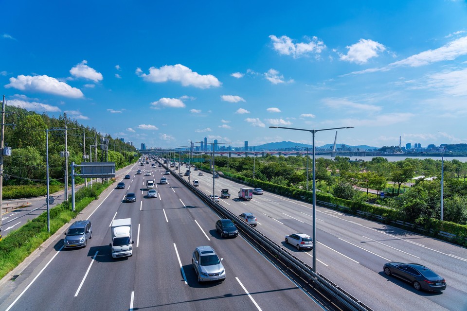 강변북로. 서울시