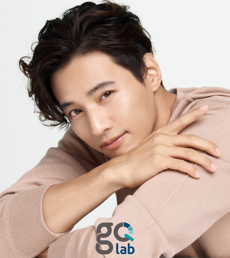  일동제약의 프로바이오틱스 브랜드 지큐랩(gQlab)의 새 로운 모델로 기용된 배우 원빈 사진=일동제약