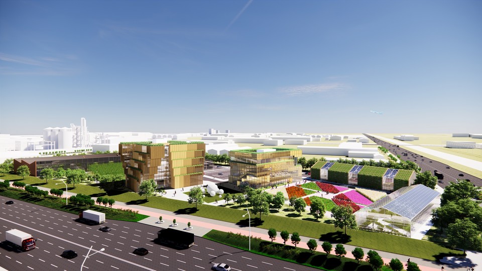 새만금 클러스터 조감도. 연합뉴스