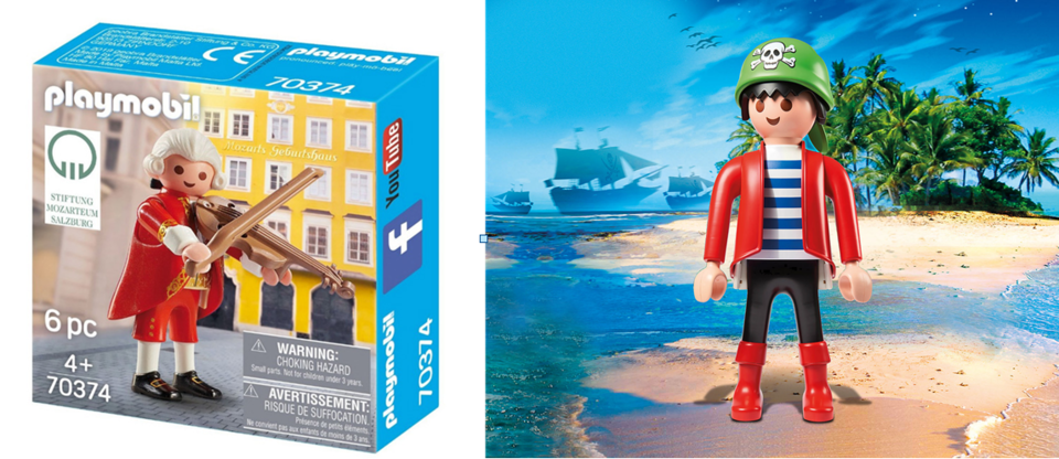 플레이모빌에서는 그 동안 미판매 되었던 ‘XXL사이즈(65cm) 펀파크 리코’ 대형 피규어도 100개 한정판매 되며 ‘모차르트 스페셜 플러스’가 선출시된다. 사진=롯데백화점