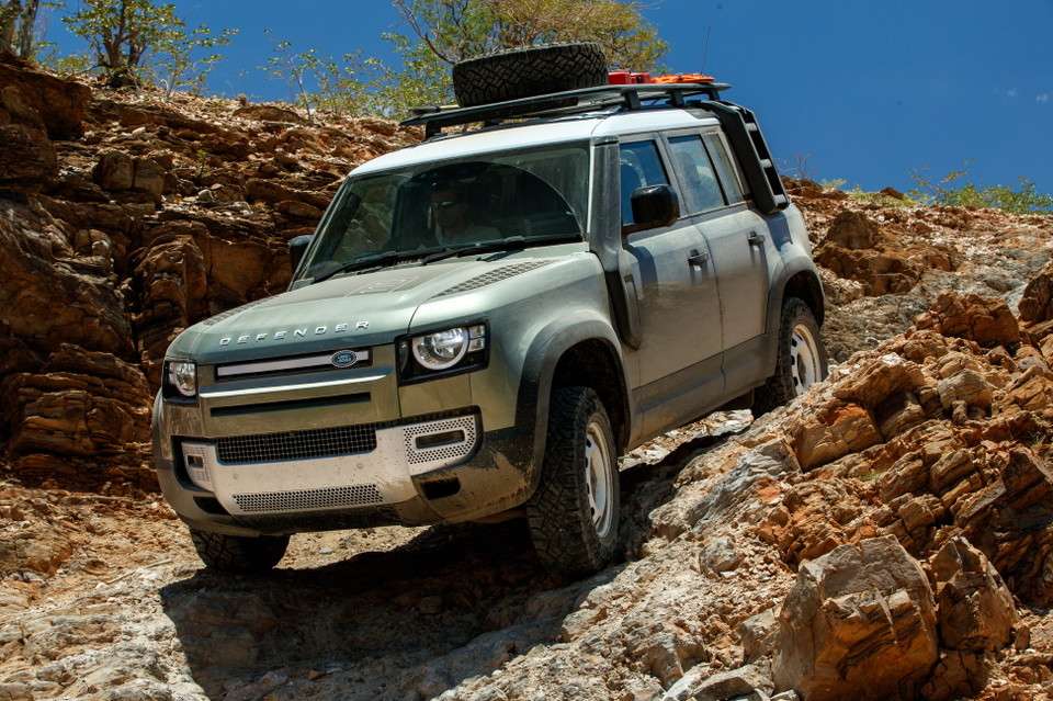 올 뉴 디펜더 110모델. 사진=재규어-랜드로버