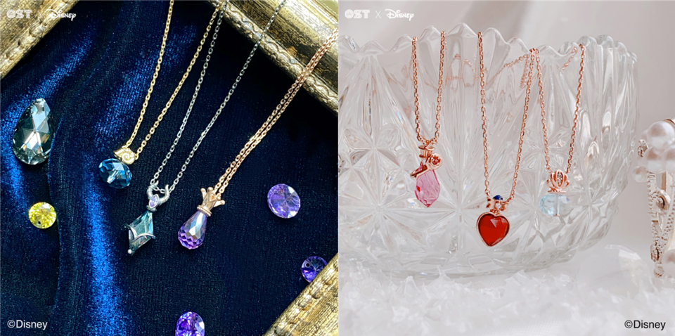 오에스티는 핼러윈을 맞아 빌런과 프린세스 3명을 모티브로 한 목걸이·손목시계·반지 등 총 30종의 신상품을 선보인다. 사진=이랜드