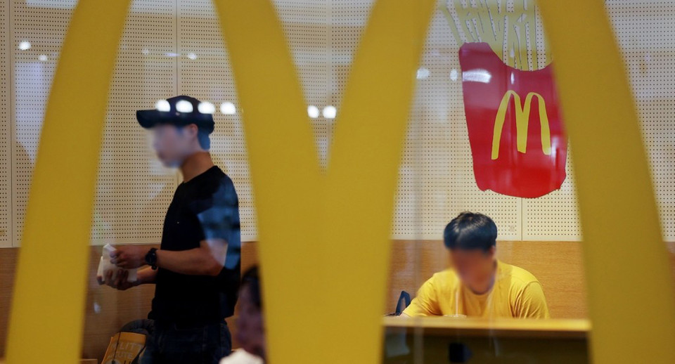 서울시내 한 패스트푸드점. 연합뉴스