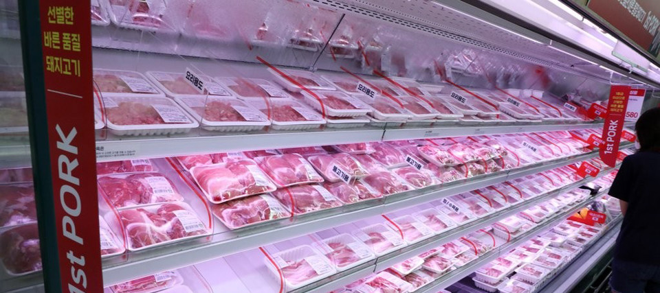 서울 시내 한 대형마트 진열대. 연합뉴스