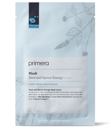 프리메라의 ‘씨드 앤 스프라우트 에너지 마스크 로터스’  20ml*5매 1만원 