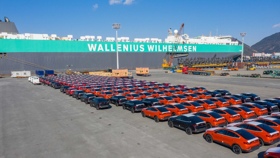 르노삼성자동차의 프리미엄 디자인 소형 SUV XM3가 지난 12월 25일 유럽 수출물량 첫 선적을 개시했다. 사진=르노삼성자동차