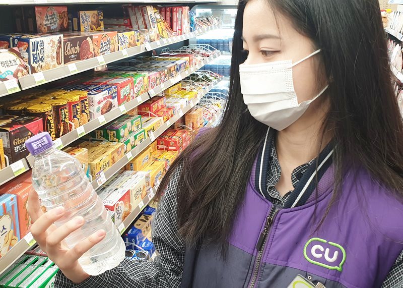 CU의 무라벨 HEYROO 미네랄워터