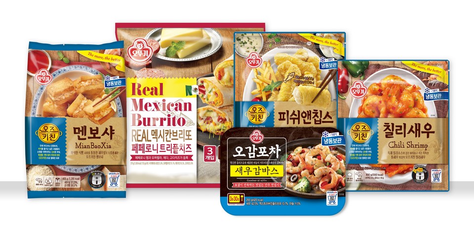 오뚜기가 선보인 세계요리 간편식