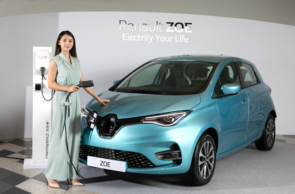 르노삼성자동차의 ‘전기차 체험 with 조에’ 시승행사가 5월 4일부터 24일까지 진행된다. 사진=르노삼성자동차