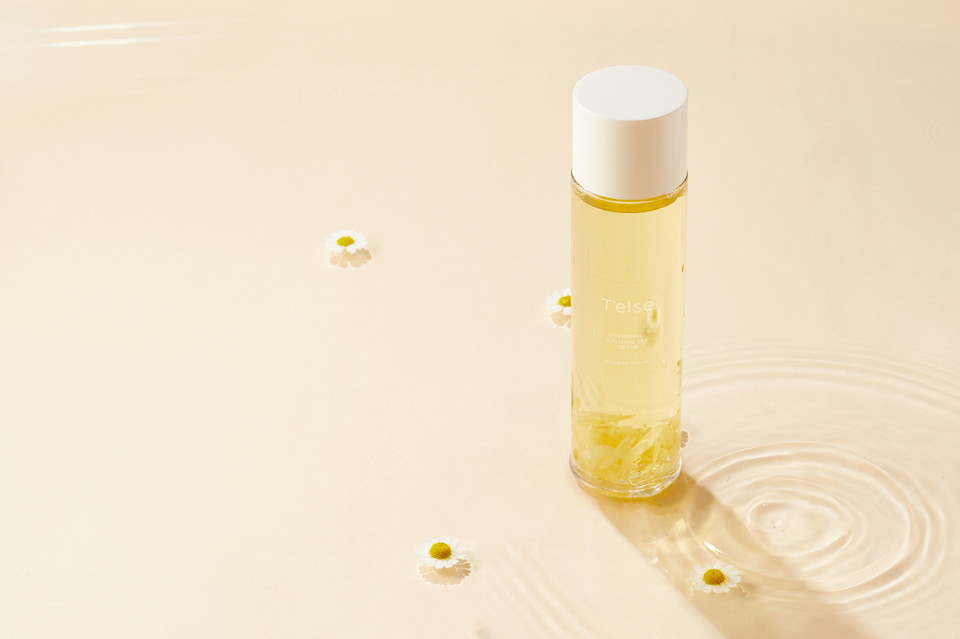  버려지는 것까지 생각한 티엘스(T’else)의 ‘캐모마일 카밍 티 토너’ 사진=티엘스