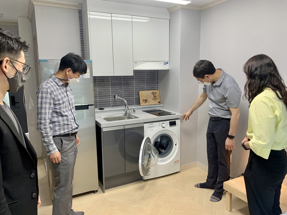 삼성 희망디딤돌 광주센터 내부. 이 곳에서 연인원 360여 명의 청소년들이 자립 체험과 각종 교육에 참여하게 된다. 사진=삼성전자