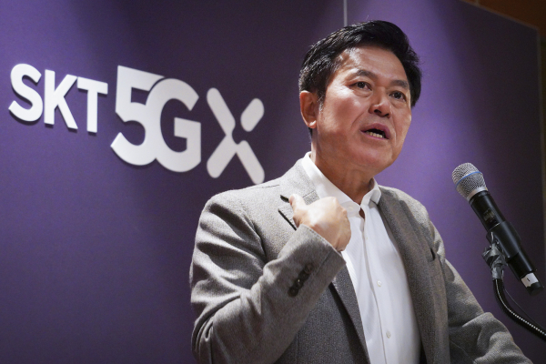 박정호 CEO. 사진=SK텔레콤