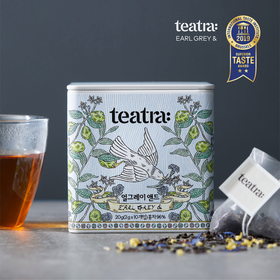 ‘2021 ITI 국제식음료품평회’에서 ‘국제 우수 미각상(Superior Taste Award)’을 수상한 ‘티트라’의 ‘얼그레이 앤드(Earl Grey &)’ 사진=SPC그룹