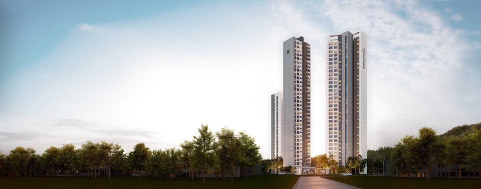 안양 호계동 삼덕진주가로주택정비사업 투시도 사진=쌍용건설