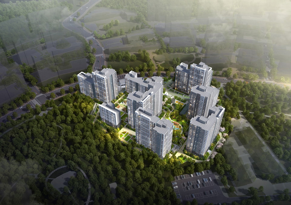 태봉공원 푸르지오 파크몬트 조감도. 사진=대우건설