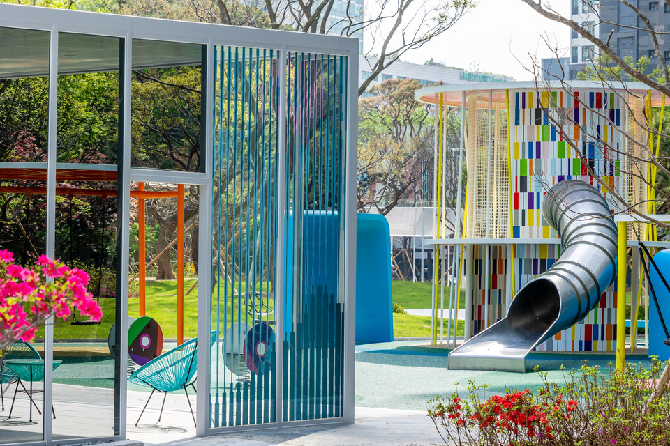 카럴 마르턴스의 ‘공간 디자인’ (디에이치 라클라스) 전경. 사진=현대건설