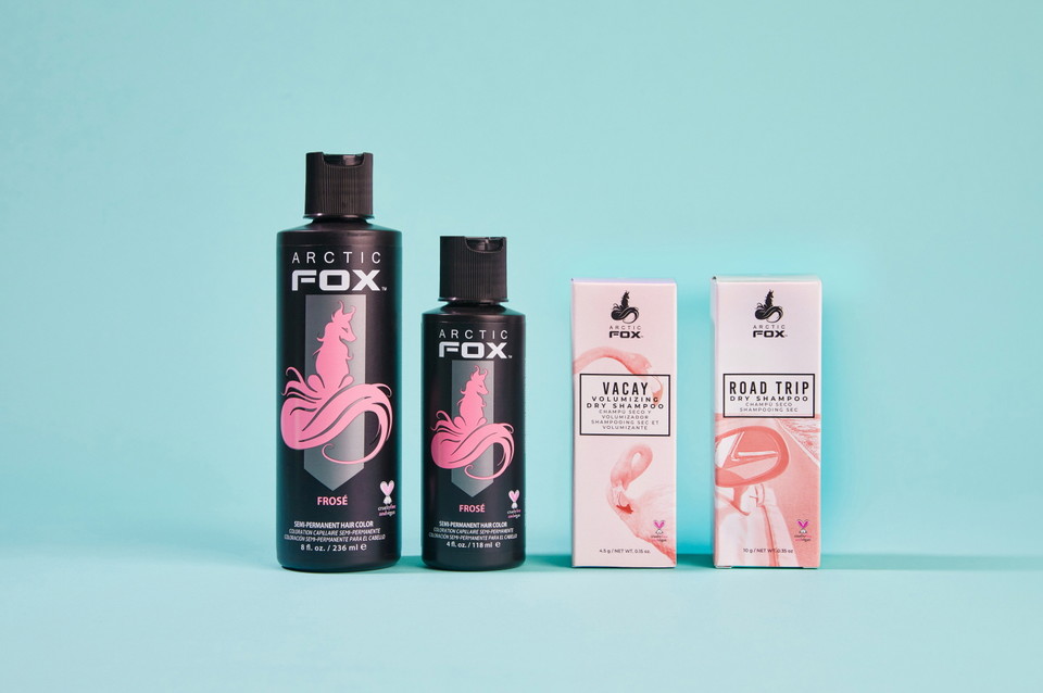 미국 하이엔드 패션 헤어케어 브랜드 Arctic Fox 대표제품 [사진=LG생활건강]