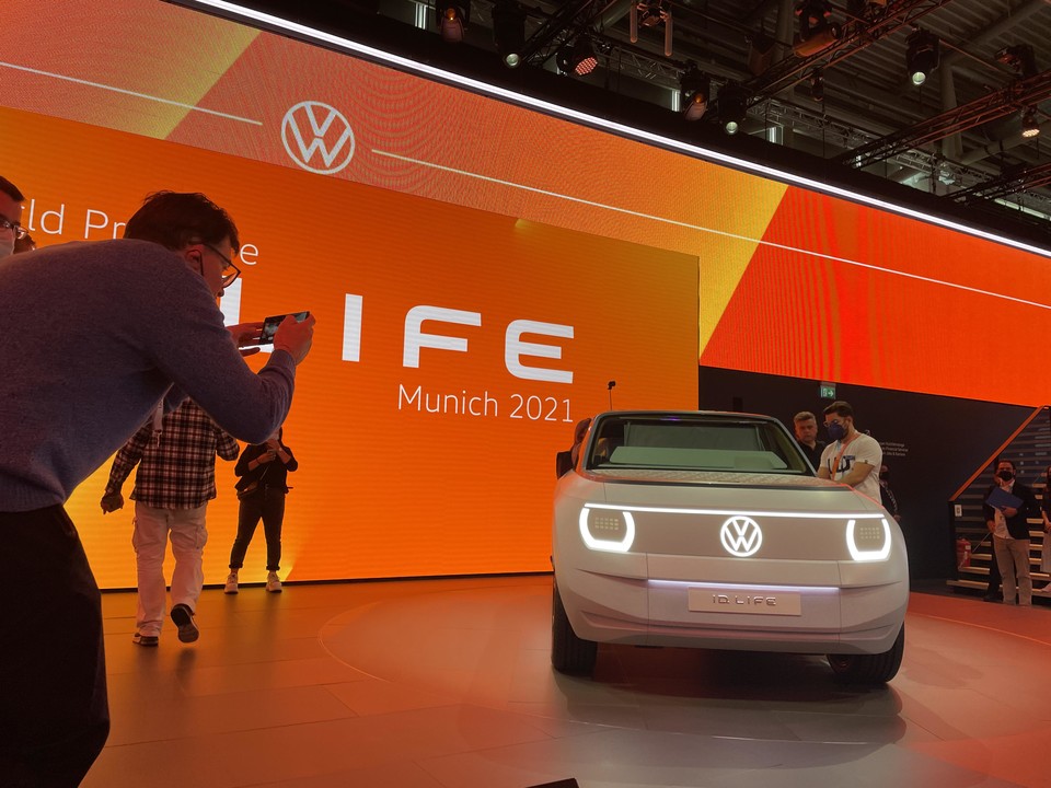아우디-폭스바겐의 친환경 전기차 ID라이프. [사진=연합뉴스]