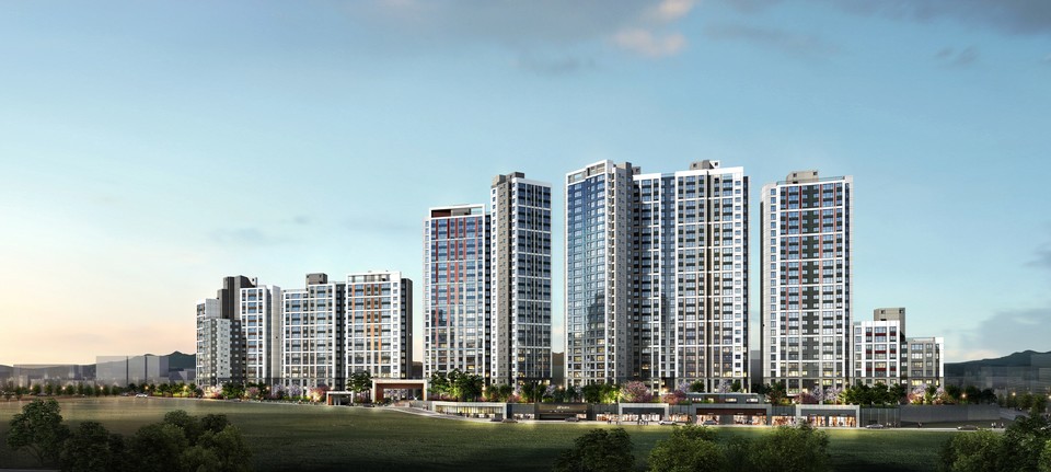 힐스테이트 부산 대연2구역 투시도 [사진=현대엔지니어링]