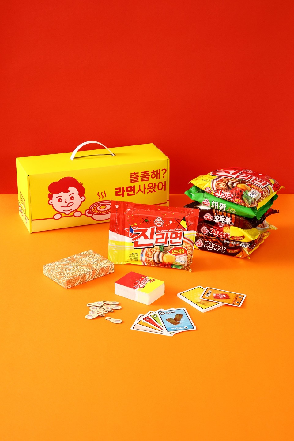 진라면 보드게임 [사진=(주)오뚜기]