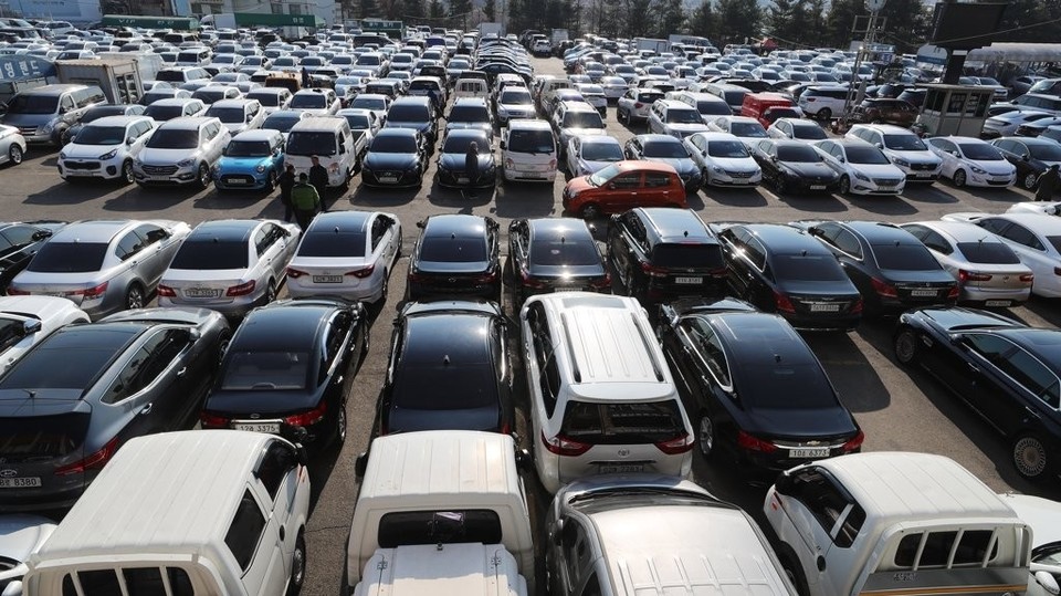 서울 장안평 중고차 매매단지 [사진=연합뉴스]