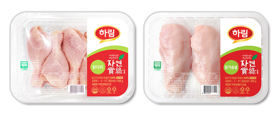 (주)하림은 자연실록 무항생제 닭고기 8종이 마켓컬리에서 판매 중이다. [사진=(주)하림]