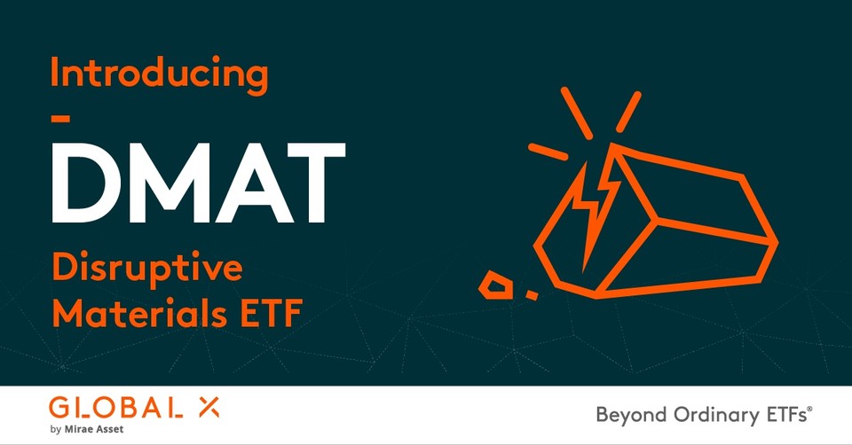 Global X Diruptive Materials ETF [사진=미래에셋자산운용]