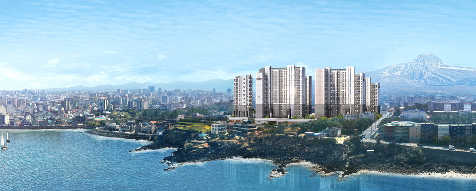 호반써밋 제주 항공 조감도 [사진=호반건설]