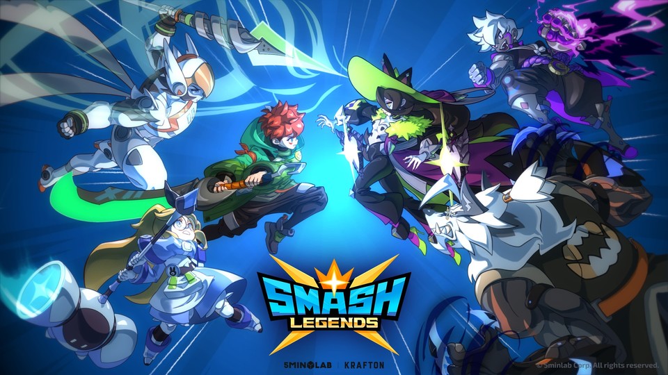 크래프톤은 16일 스매시 레전드의 리뉴얼 업데이트를 실시했다. [사진=크래프톤]