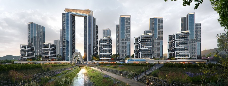 과천주공 8·9단지 재건축 조감도 [사진=현대건설]