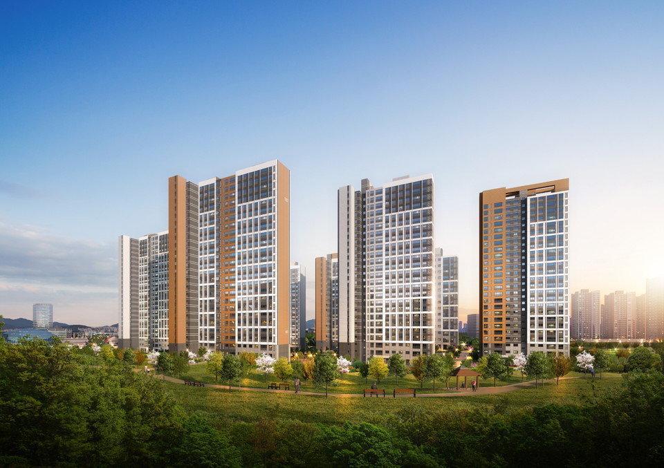 리듬시티 우미린 투시도 [사진=우미건설]