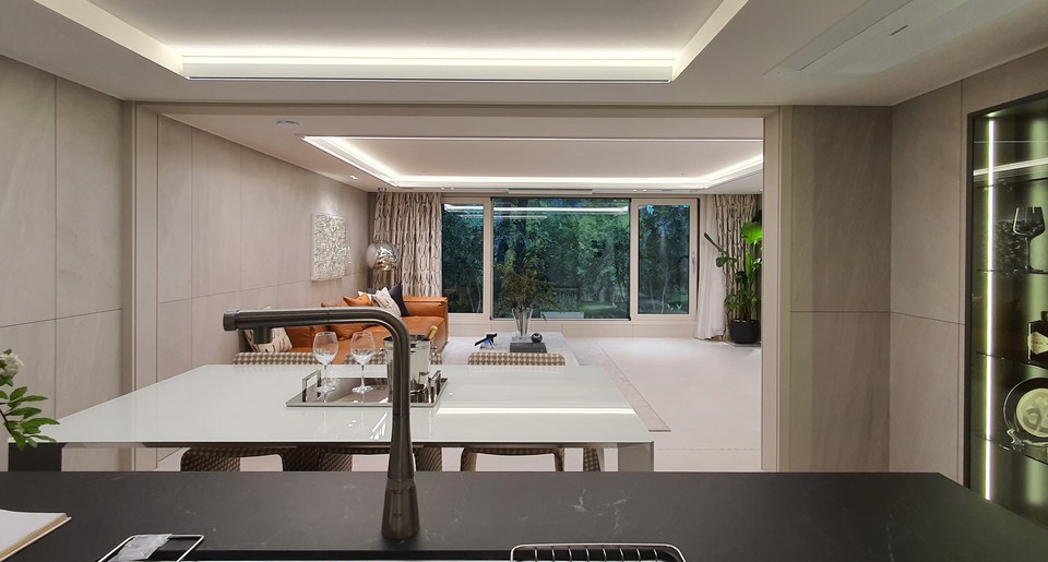 리모델링 견본주택 세대내부 전경 [사진=포스코건설]