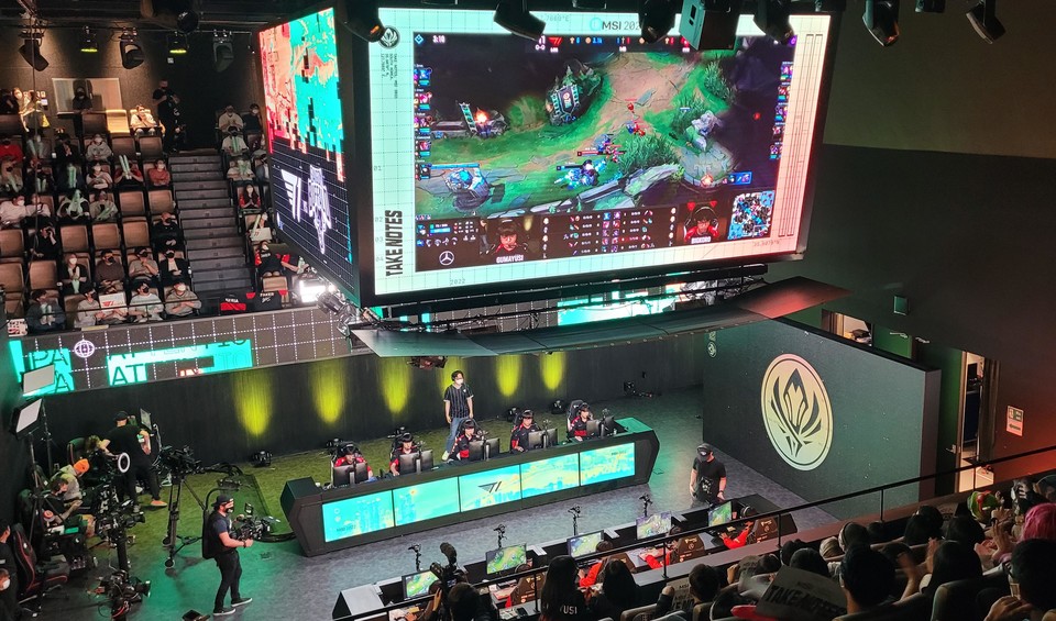2022 MSI 결승전은 부산 벡스코에서 진행됐다. [사진=연합뉴스]