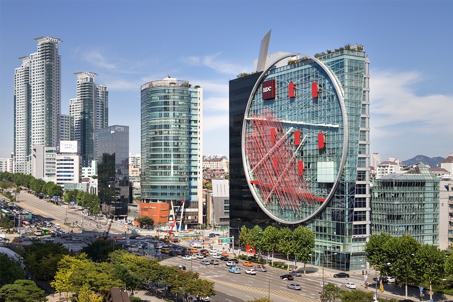 HDC현대산업개발 사옥 전경. [사진=현대산업개발]