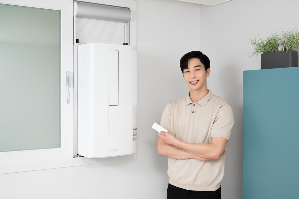 창문형 에어컨 윈도우핏 [사진=삼성전자]